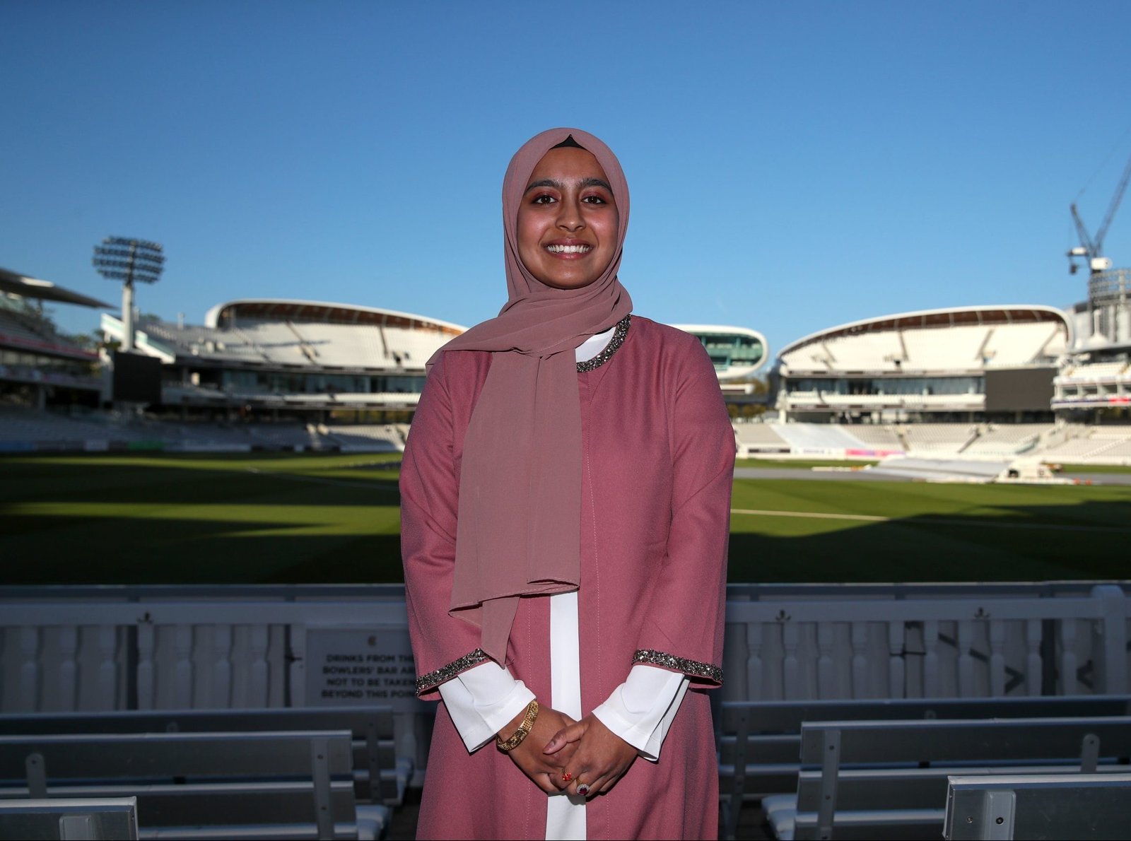 LONDON, ENGLAND - APRIL 21: A Speaker poses for a photo during ECB Ramadan Iftar at Lord's Cricket Ground on April 21, 2022 in London, England. (Photo by Luke Walker - ECB/ECB via Getty Images)